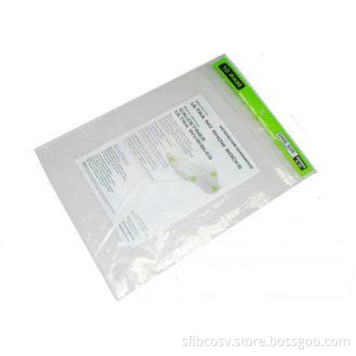 ziplock sealing Custom 15 Printed Poly Packaging Bag for so